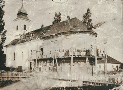 Stinjačka crikva oko 1900.	