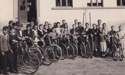 Izlet s biciklom oko 1950.