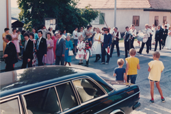 Svatovi zaručnjakov Kolonovits 1985.
