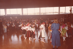 Otvaranje dvorane za više svrhe 1985.
